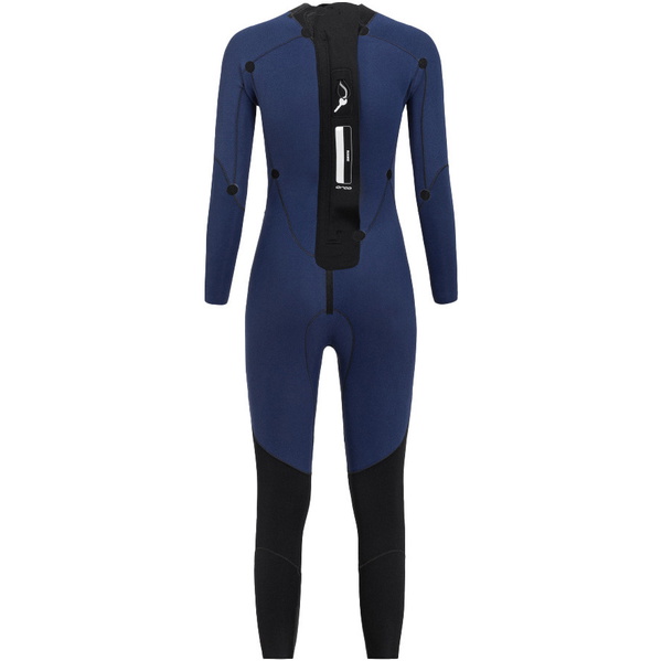 2026 Orca Womens Zeal Perform Back Zip Open Water Swim Wetsuit NN6F4601 - Black
